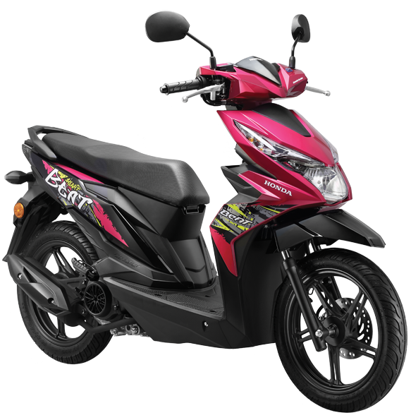 Motor Beat Terbaru Warna Putih Merah | Ide Perpaduan Warna