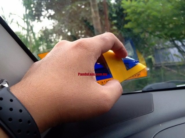 Apanakbuat Tip Betul Dan Mudah Tampal Pelekat Cukai Jalan