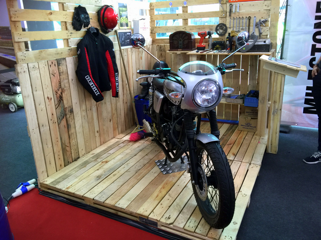 Modenas TTR 200 - Model Berkonsepkan Cafe Racer