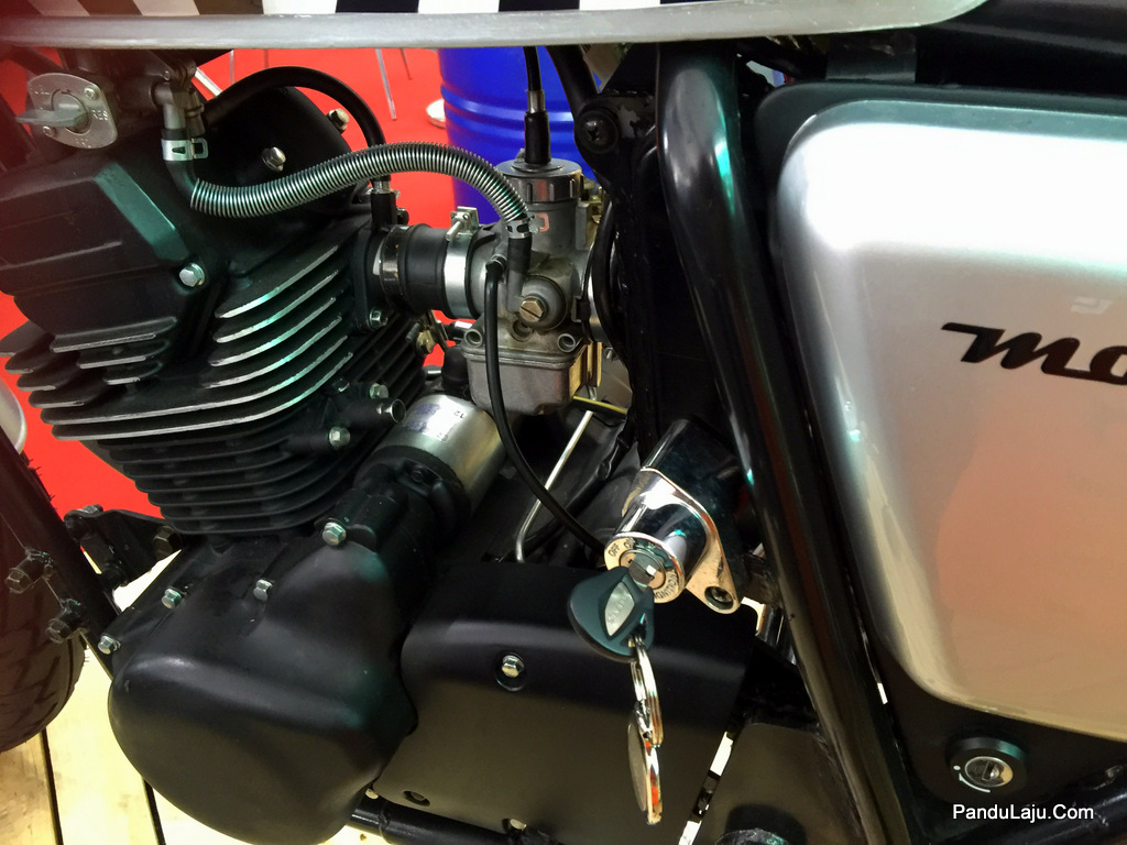 Modenas TTR 200 - Model Berkonsepkan Cafe Racer