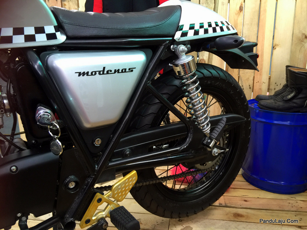 Modenas TTR 200 - Model Berkonsepkan Cafe Racer