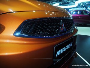 Mitsubishi Mirage Facelift BIMS 2016