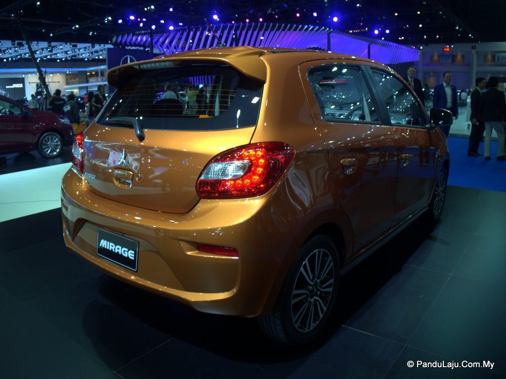 Mitsubishi Mirage Facelift BIMS 2016