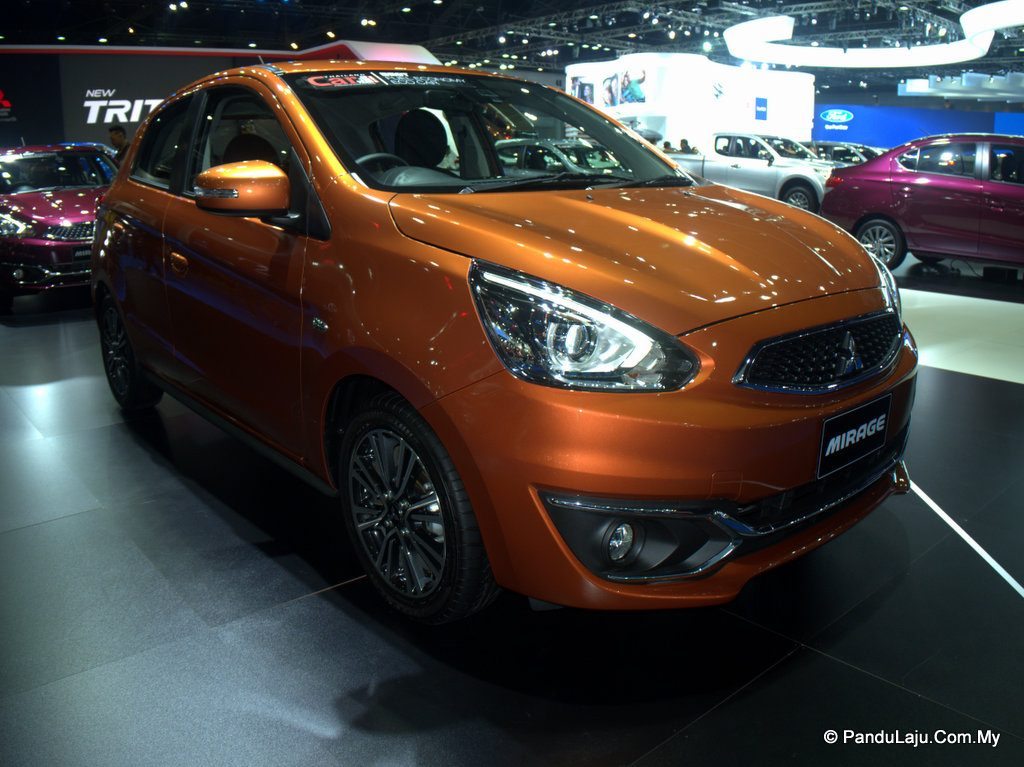 Mitsubishi Mirage Facelift BIMS 2016