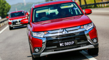 Pandu uji Mitsubishi Outlander