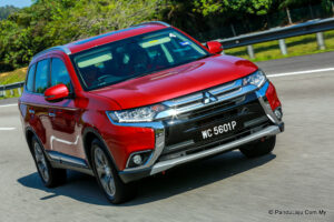 Pandu uji Mitsubishi Outlander
