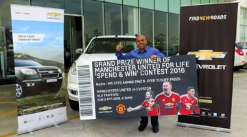 Peraduan Manchester United For Life & Spend and Win 2016 Chevrolet