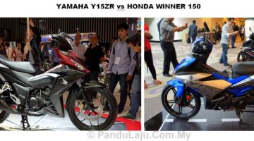 YAMAHA Y15ZR vs HONDA WINNER 150