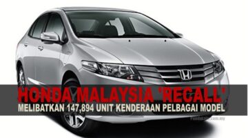 Honda Malaysia Memanggil Semula