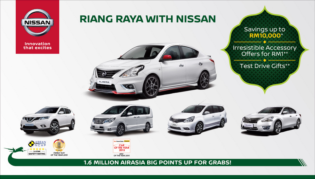 Promosi Riang Raya Bersama Nissan