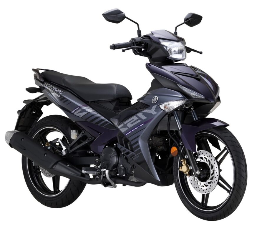 yamaha y15zr berwarna kelabu