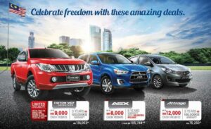 Promosi Jualan Merdeka Mitsubishi
