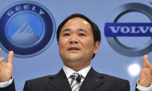 Industrialis, Li Shufu ialah individu penting di sebalik pemilikan Volvo.