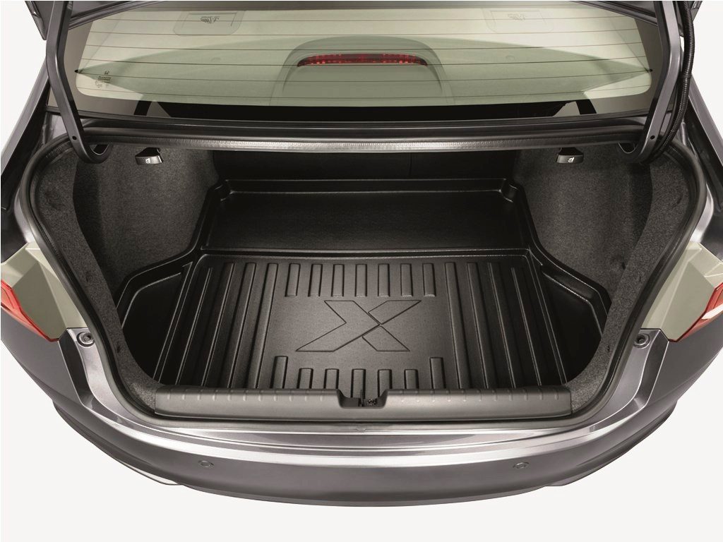 The X Edition models comes with a Trunk Tray for customer convenience