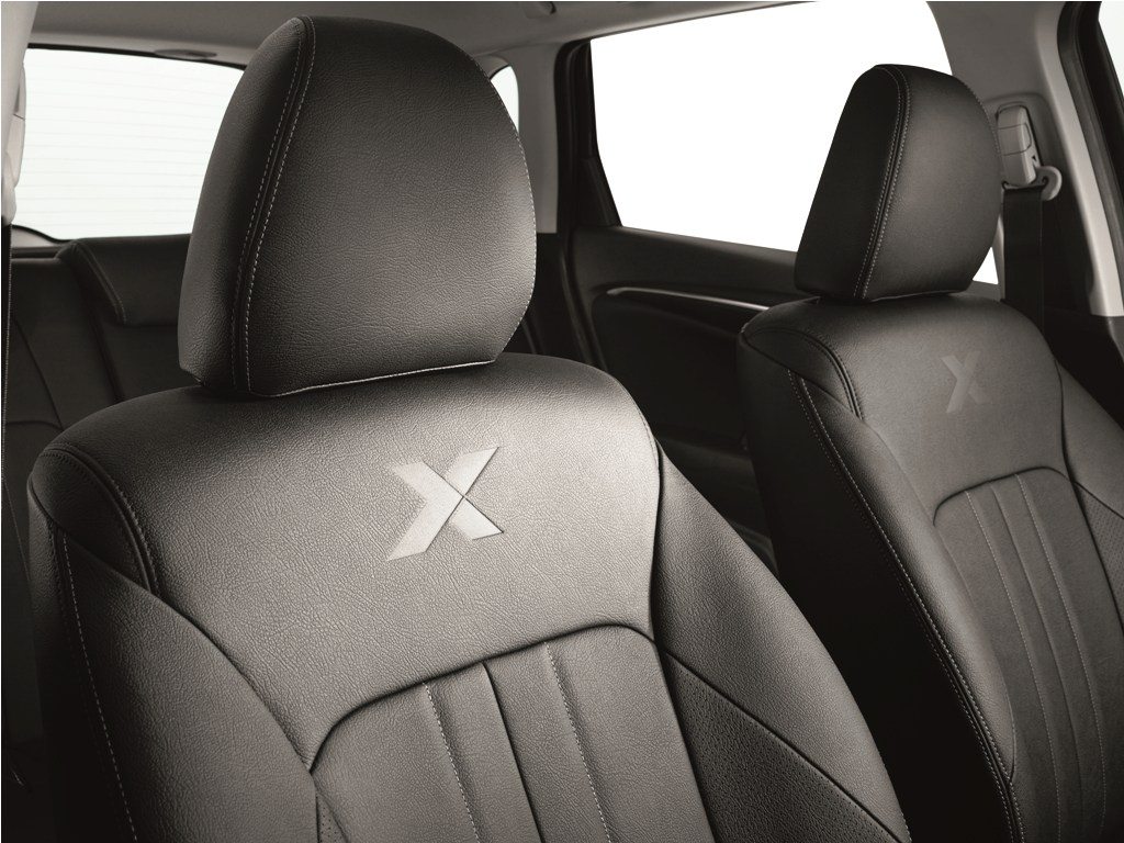 X Edition models fitted with Half-Leather Seats to provide extra comfort