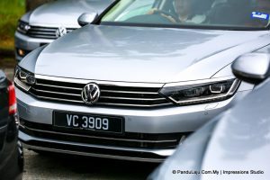 pandu uji volkswagen passat B8