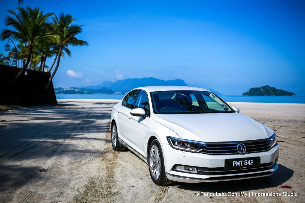 pandu uji volkswagen passat B8