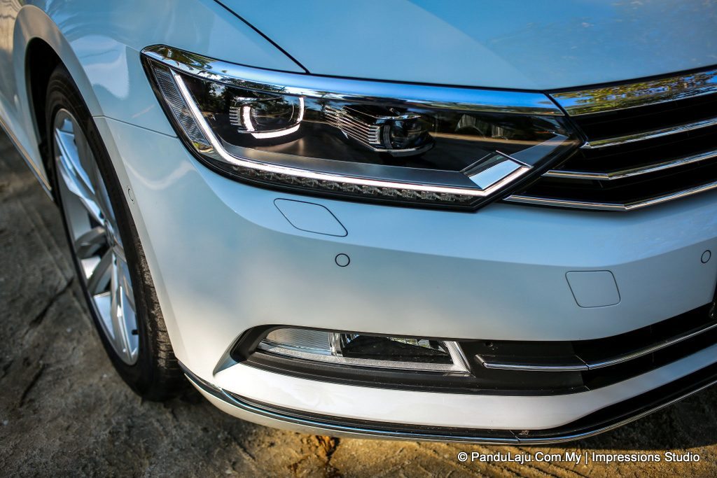 pandu uji volkswagen passat B8