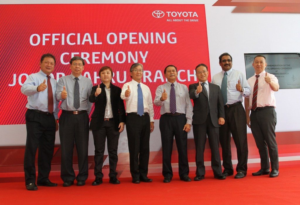 Bilik Pameran Baharu Toyota Di Johor Bahru 