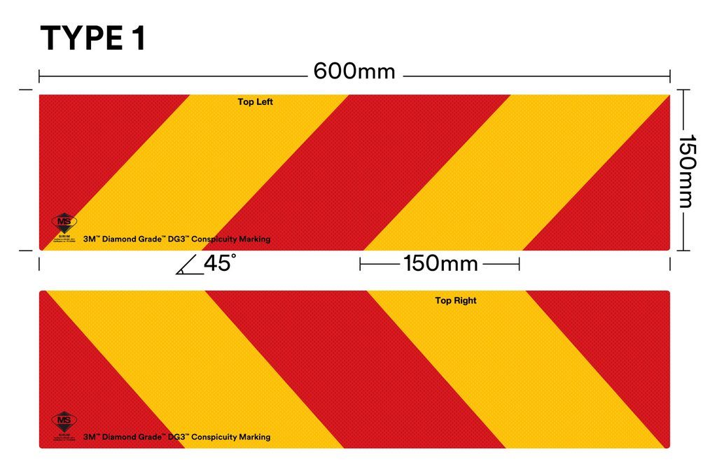 3M Diamond Grade Conspicuity Marking