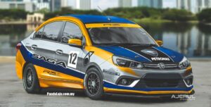 Proton Saga 2016 R3 Malaysian Touring