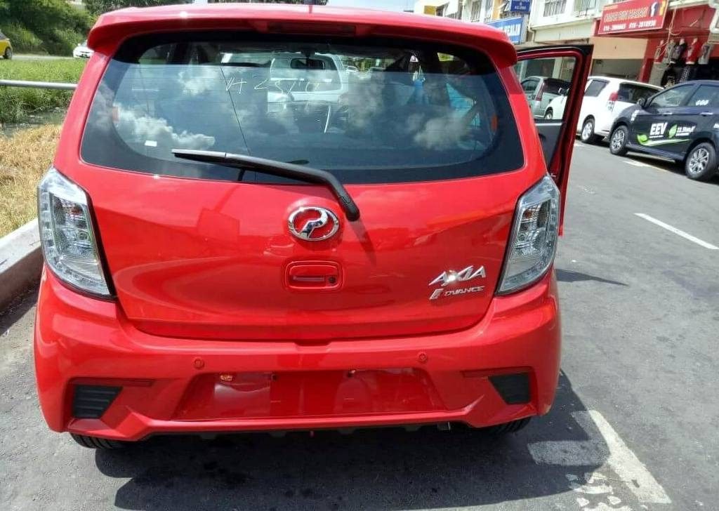 perodua axia 2017 facelift