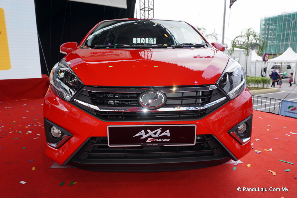 Perodua Axia 2017 Kekal Awesome - Harga Bermula RM25,000