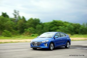 pandu uji hyundai ioniq