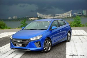 pandu uji hyundai ioniq