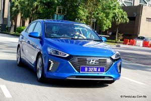 pandu uji hyundai ioniq