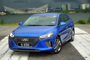 pandu uji hyundai ioniq