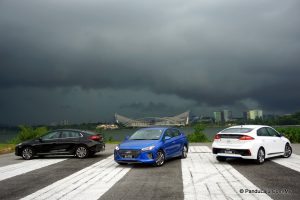 pandu uji hyundai ioniq