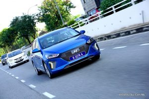 pandu uji hyundai ioniq