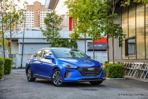 pandu uji hyundai ioniq