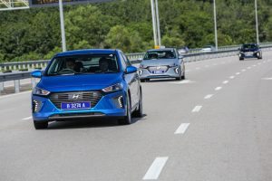 pandu uji hyundai ioniq