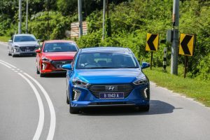 pandu uji hyundai ioniq