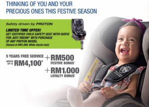 promosi kerusi kanak-kanak proton