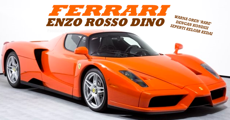 Inilah Satu-Satunya Ferrari Enzo Rosso Dino dengan Kondisi 