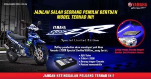 Yamaha 125ZR MotoGP edisi terhad