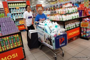 Cabaran Hypermarket Sweep Petron 2017