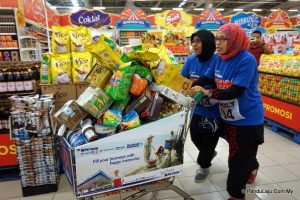 Cabaran Hypermarket Sweep Petron 2017
