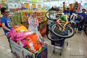 Cabaran Hypermarket Sweep Petron 2017