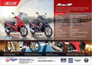 brosur CMC ARIO 110 Malaysia