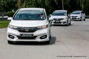 pandu uji Honda Jazz Sport Hybrid