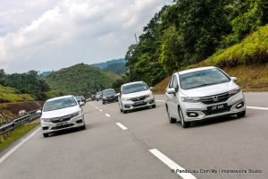 pandu uji Honda Jazz Sport Hybrid