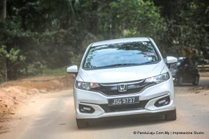pandu uji Honda Jazz Sport Hybrid
