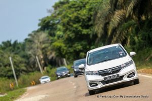 pandu uji Honda Jazz Sport Hybrid