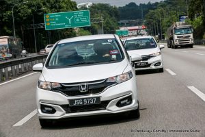 pandu uji Honda Jazz Sport Hybrid