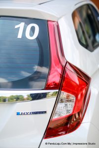 pandu uji Honda Jazz Sport Hybrid