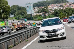 pandu uji Honda Jazz Sport Hybrid